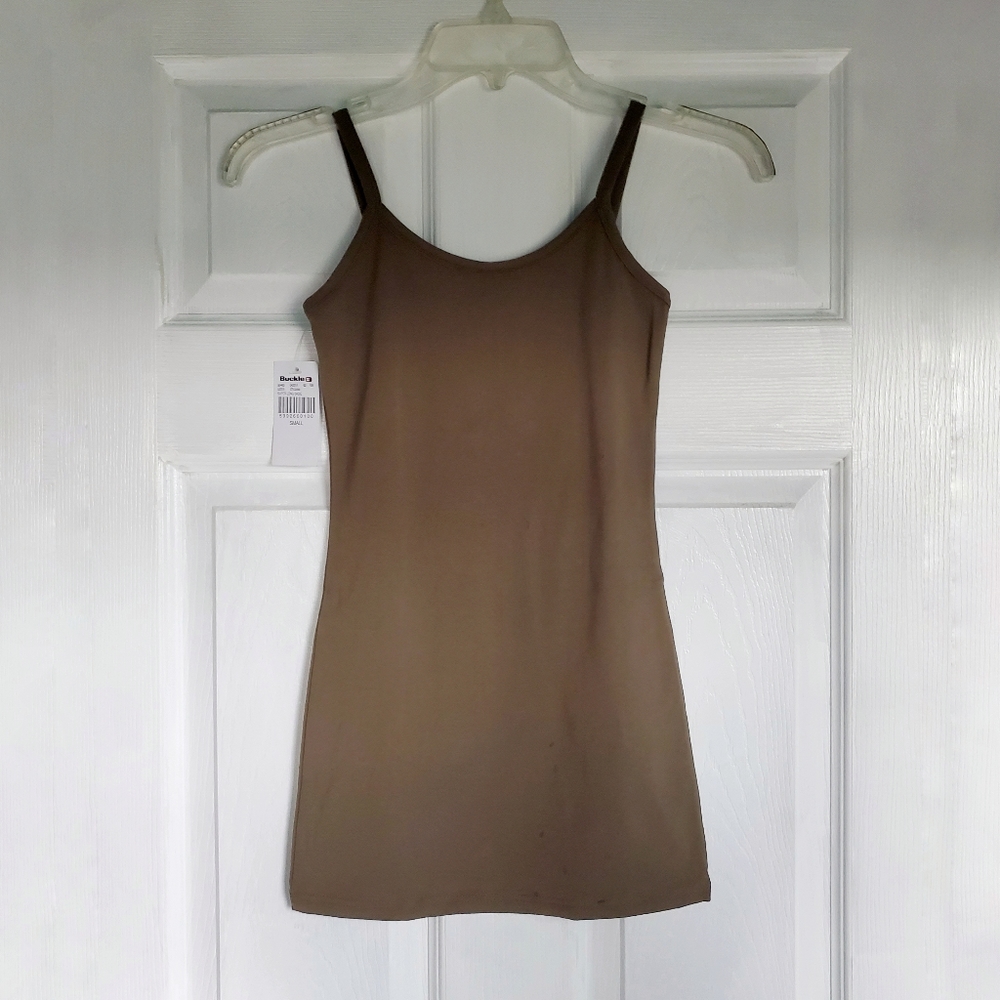 Buckle Cami Top Small Olive NWT
